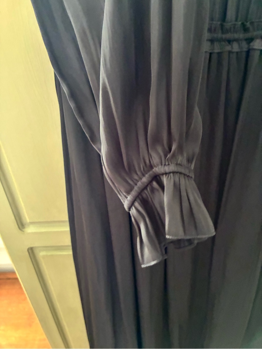 NWT THE KOOPLES BLACK MIDI DRESS SZ L - Picture 7 of 12